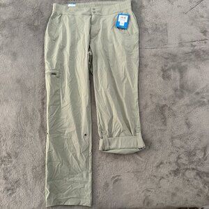 NWT Columbia Climber Canyon Roll Up Convertible Pants Women's size 16 Outdoor